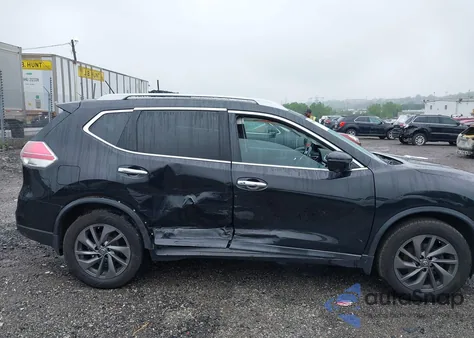 2016 Nissan Rogue Sl из США, поврежденный, VIN 5N1AT2MV0GC783676